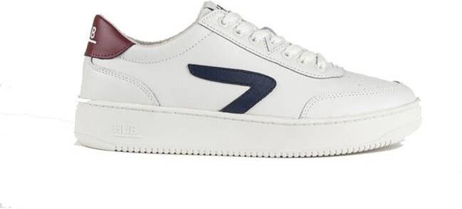 Hub Baseline-m Lage sneakers Leren Sneaker Heren Wit - Foto 6