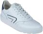Hub Duke Lage sneakers Leren Sneaker Heren Wit - Thumbnail 4