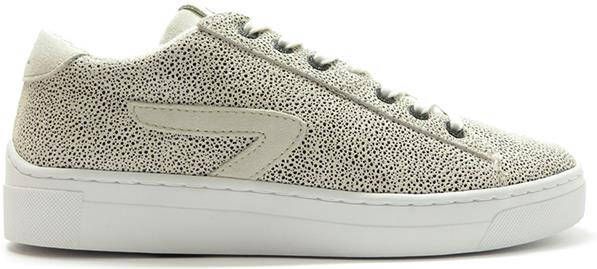 HUB HOOK LW Z-STITCH nubuck sneakers beige cheetahprint - Foto 9