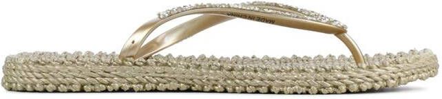ILSE JACOBSEN Teenslippers Dames Cheerful03 Maat: 38 Materiaal: Rubber Kleur: Goud - Foto 13