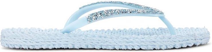 Ilse Jacobsen Slippers met grove glitter CHEERFUL03G 658 Bluebell Blue Bell - Foto 4