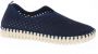 Ilse Jacobsen Hornbæk Blauwe Instapper Tulip3275 Schoenen Blue Dames - Thumbnail 9