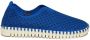 Ilse Jacobsen Dames Instapschoenen in Stof (Kobalt) - Thumbnail 2
