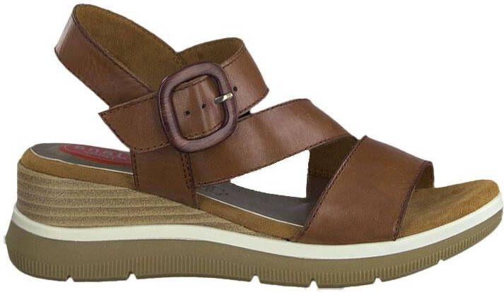 Jana Dames Sandalette 28216-305 Cognac - Foto 4