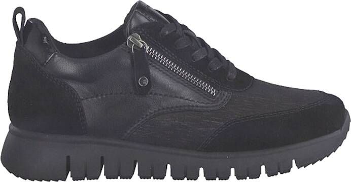 Tamaris Comfort Dames Sneaker 83705 001 Zwart Combi - Foto 3