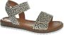 Jochie & Freaks Sandaal Daisy JF-23724 Leopard Zwart Zand Print - Thumbnail 2