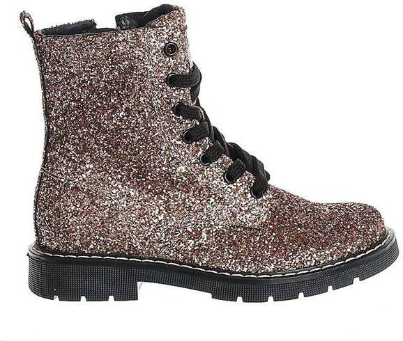 Kipling Fernanda Bis Veterboots Laarzen Met Veters Meisjes Roze - Foto 4