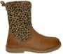 Koel4kids 02m004 Hoge laarzen Meisjes Kids Cognac - Thumbnail 3