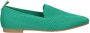 La Strada 2111884 4570 Bottle Green Knitted Loafer - Thumbnail 3