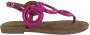 Lazamani Dames Sandalen 33.543 Fuxia - Thumbnail 3