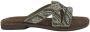 Lazamani Beige Zomer Slipper met Kralenbanden Beige Dames - Thumbnail 4