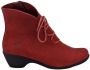 Loints of Holland 33156~MOERBEEK~~~~~~~~~~~~~~~~ Hoge sneakersVeterlaarzenDames veterschoenenDames sneakersHalf-hoge schoenen Rood - Thumbnail 2