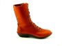 Loints of Holland 37820 VLIEGERT Volwassenen VeterlaarzenHoge sneakersDames veterschoenenHalf-hoge schoenen Oranje - Thumbnail 2