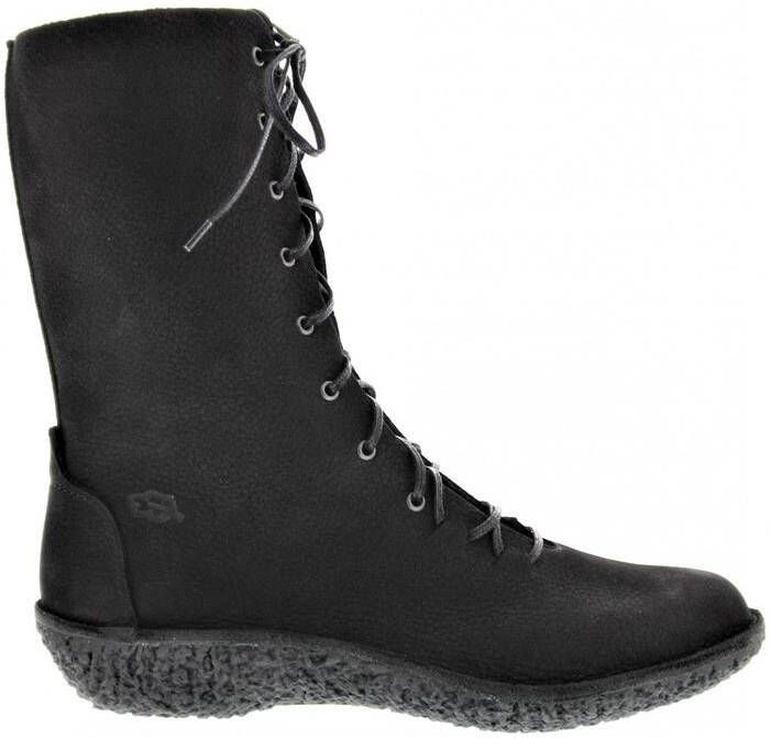 Loints of Holland 37820~VLIEGERT~~~~~~~~~~~~~~~~ Hoge sneakersVeterlaarzenDames veterschoenenDames sneakersHalf-hoge schoenen Zwart - Foto 7