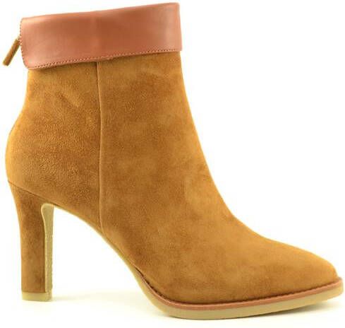 Lola Cruz Arashi hakken laarzen Bruin Dames