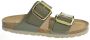 Natural Sense 1082823 7 oliv Dames Slippers Groen - Thumbnail 3