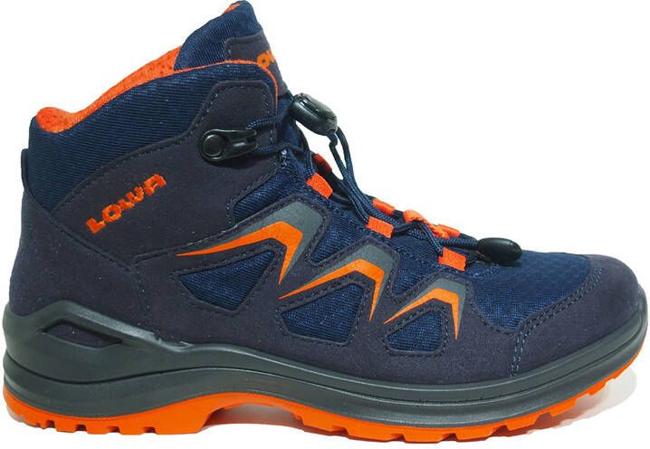 Lowa Innox Evo GTX Qc Junior Kinderen waterdichte mid wandelschoenen Navy Orange - Foto 4