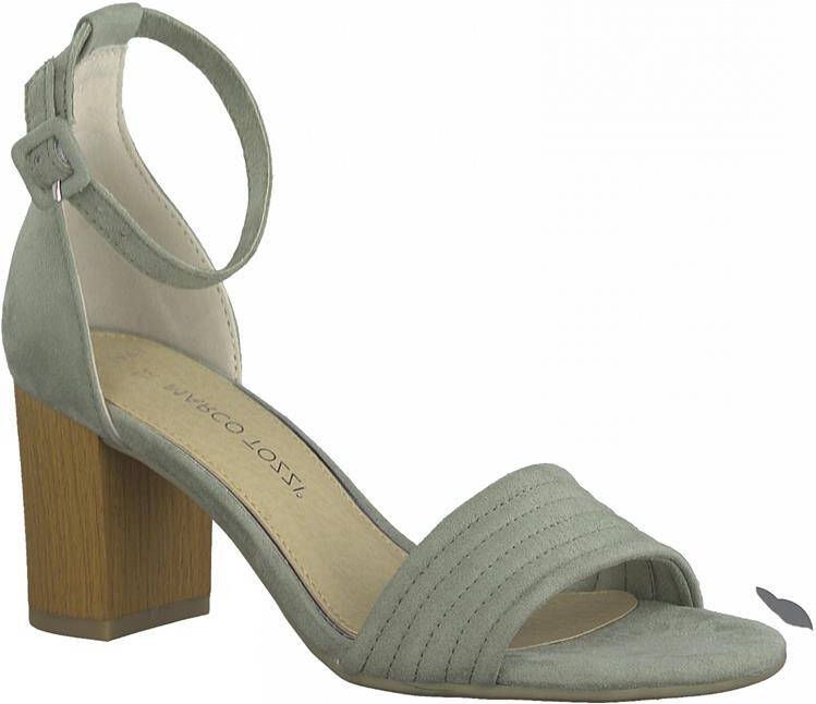 Marco Tozzi Dames Sandalen met Blokhak Groen ) - Foto 2