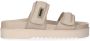 Maruti Witte Leren Slipper Brooke Beige Dames - Thumbnail 3