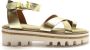 Maruti Kiki Sandalen Plat Goudkleur - Thumbnail 5