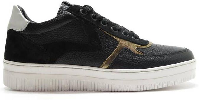 Maruti Momo Sneakers Zwart Black Gold White - Foto 4