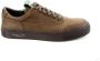 McGregor Heren Sneakers Bruin Lage Sneakers Suède Veters - Thumbnail 3