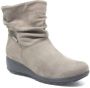 Mephisto AGATHA 690H WALNUT Taupe kleurige enkellaars wijdte G - Thumbnail 2