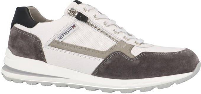 Mephisto BRADLEY VELSPORT Vrije tijdsschoenen veterschoen sneakersCasual Wit beige - Foto 10