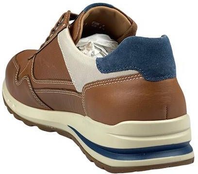 Mephisto BRADLEY RANDY Volwassenen Heren sneakersHeren veterschoenVrije tijdsschoenen Cognac - Foto 9