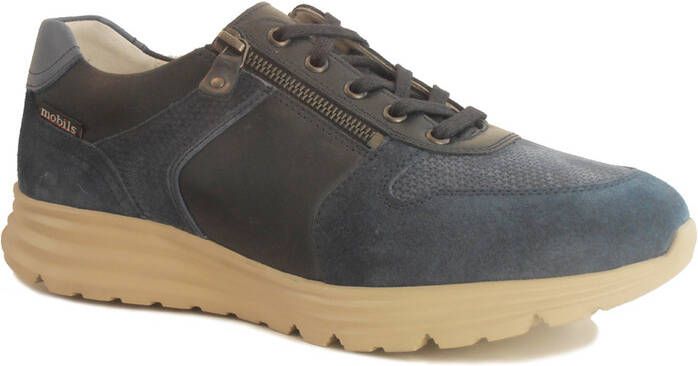 Mephisto heren- Brayan mulberry- Blauw- breed- (8) - Foto 4