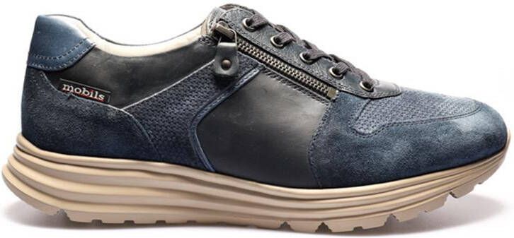 Mephisto heren- Brayan mulberry- Blauw- breed- (8) - Foto 3