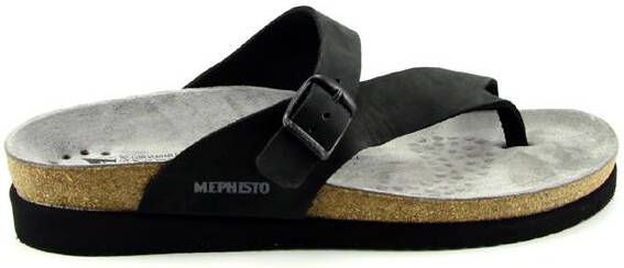 Mephisto HELEN SANDALBUCK Volwassenen Dames slippersMoederdag Kleur: Zwart - Foto 5
