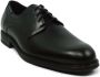 Mephisto Zwarte Leren Veterschoen voor Heren Black Heren - Thumbnail 4