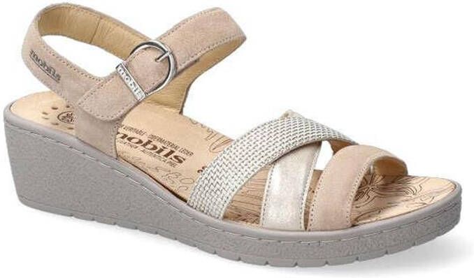 Mobils Ergonomic Mobils Ergonomi Dames taupe sandalen - Foto 3