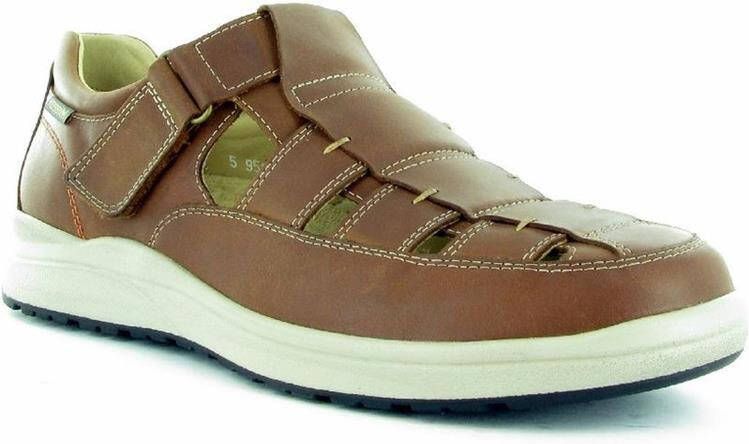 Mephisto Heren Klittebandschoenen Vilson Grizzly 178 Chestnut Bruin ½ - Foto 4