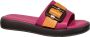 Mexx Liv Slippers Dames Roze - Thumbnail 2