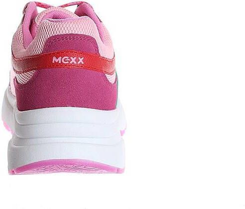 Mexx Loyce Lage sneakers Leren Sneaker Dames Paars - Foto 6
