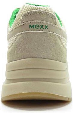Mexx Sneaker Loyce Beige groen - Foto 3
