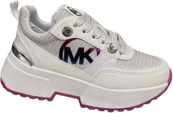 Michael Kors Witte Cosmo Sport Lage Sneakers - Foto 6
