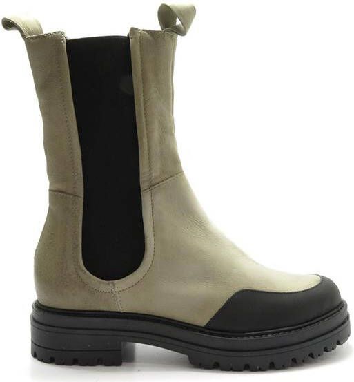 Mjus Damesschoenen Chelseaboots Taupe - Foto 3