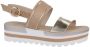 Nerogiardini Champagne Pu Barbara Sandalen Multicolor Dames - Thumbnail 2