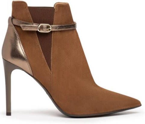 Nerogiardini Verhoog je sneaker game met leren sneakers Brown Dames - Foto 9