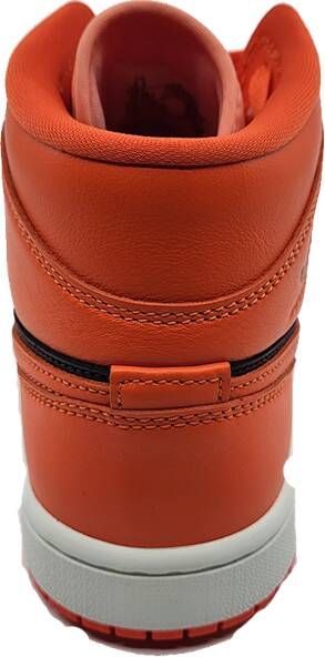 Jordan Wmns Air 1 Mid Se Crimson Bliss Rush Orange Black Sail Schoenmaat 36 1 2 Sneakers DM3381 600 - Foto 9