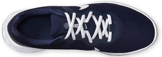 Nike Revolution 6 Next Nature hardloopschoenen donkerblauw wit grijs blauw - Foto 8