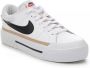 Nike Witte Lage Sneakers Court Legacy Lift - Thumbnail 4