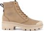Palladium Stijlvolle Veterschoenen voor Vrouwen Yellow Dames - Thumbnail 2
