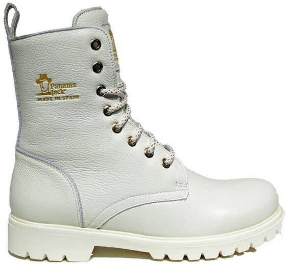 Panama Jack FRISIA IGLOO B1 Volwassenen VeterlaarzenHoge sneakersDames veterschoenenHalf-hoge schoenen Wit beige - Foto 2