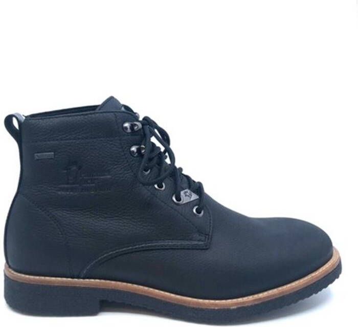 Panama Jack Heren schoenen- Veterschoen- Leder- Zwart - Foto 5