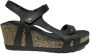 Panama Jack Sandaal Varel B1 Napa Grass Black Zwart - Thumbnail 4