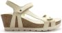 Panama Jack Varel B3 Sandalen beige Leer Dames - Thumbnail 4